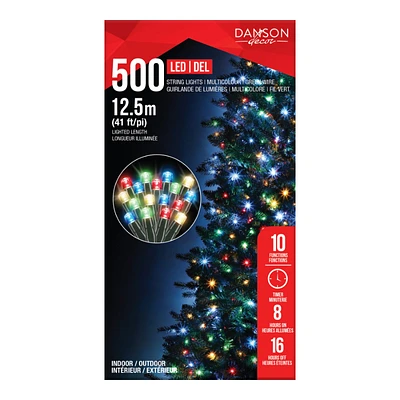 Danson Decor LED String Lights - Multicolor - 12.5m - 500 Lights