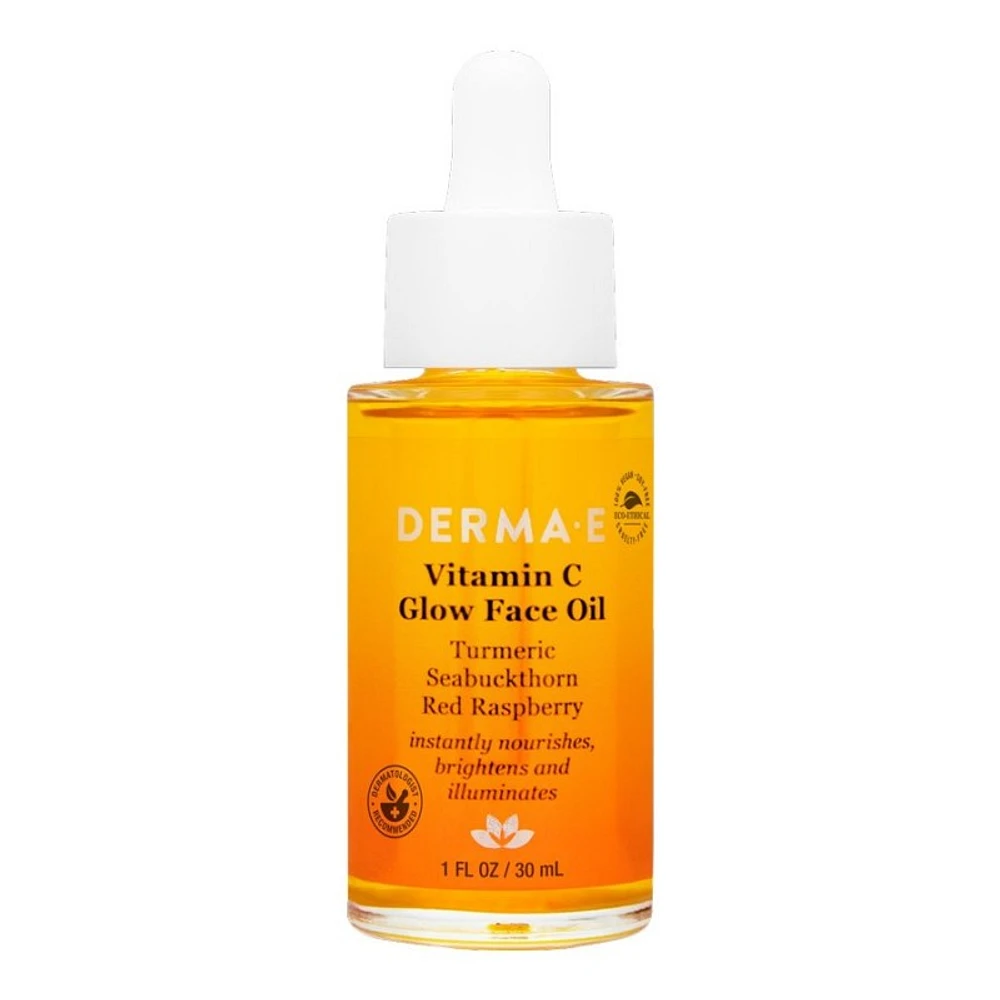 DERMA E Vitamin C Glow Face Oil - 30ml