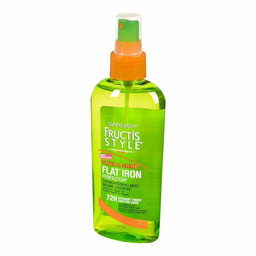 Garnier Fructis Style Sleek & Shine Flat Iron Perfector Straightening Mist - 177ml