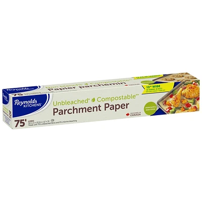 Reynolds Kitchens Unbleached Compostable Parchment Paper - 75ft