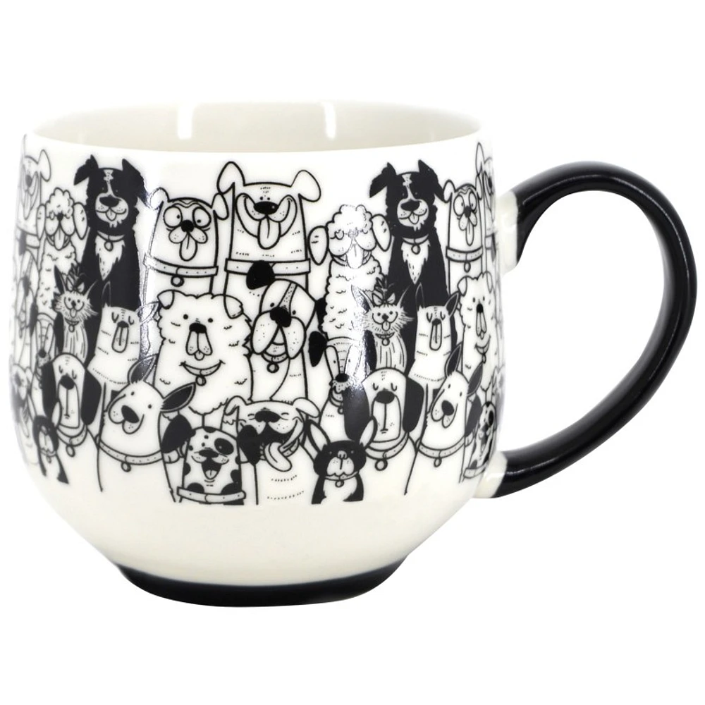 Bia Pawz Cafe Dog Bone China Mug - 500ml