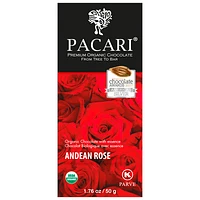 Pacari Organic Chocolate Bar - Andean Rose - 50g