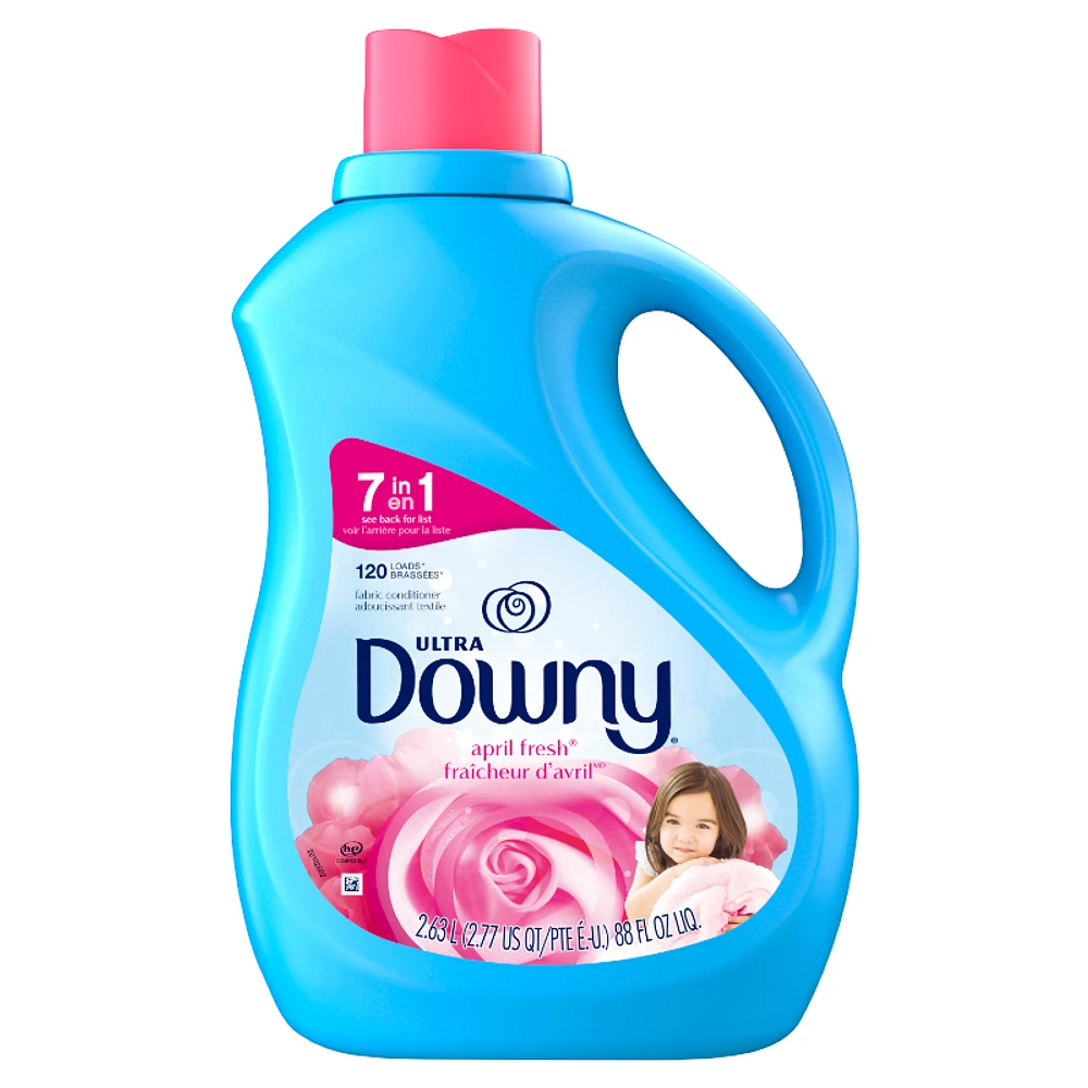 Downy Ultra Liquid Fabric Conditioner - April Fresh - 2.63L/120 Uses