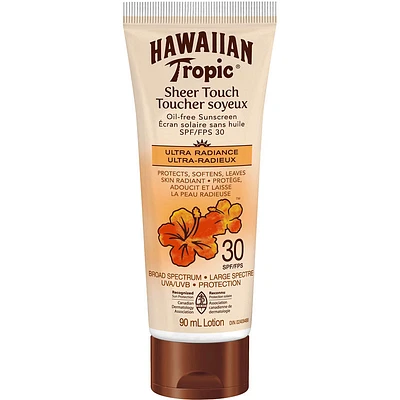 Hawaiian Tropic Sheer Touch Oil-Free Sunscreen Lotion - SPF30 - 90ml