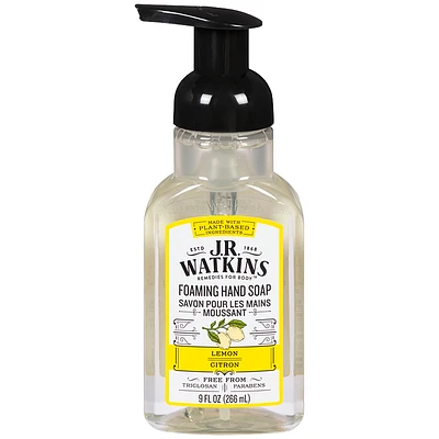 J.R. Watkins Foaming Hand Soap - Lemon - 266ml