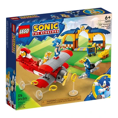 LEGO Sonic the Hedgehog - Tails' Workshop and Tornado Plane