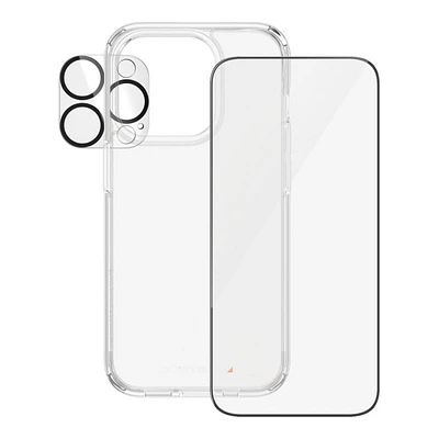 PanzerGlass 3-in-1 Pack Screen / Lens / Back Protector Kit for iPhone 15 Pro