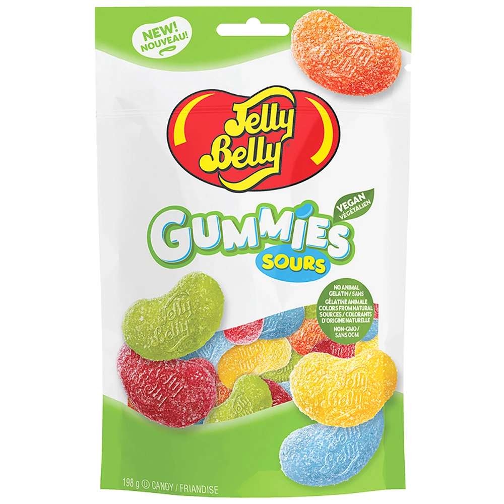 Jelly Belly Vegan Sour Gummies - 198g