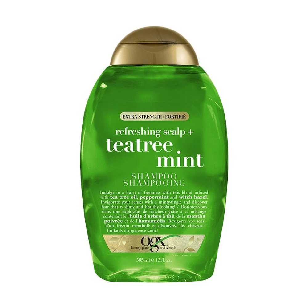 OGX Extra Strength Refreshing Scalp + Tea Tree Mint Shampoo - 385ml
