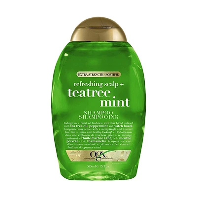 OGX Extra Strength Refreshing Scalp + Tea Tree Mint Shampoo - 385ml