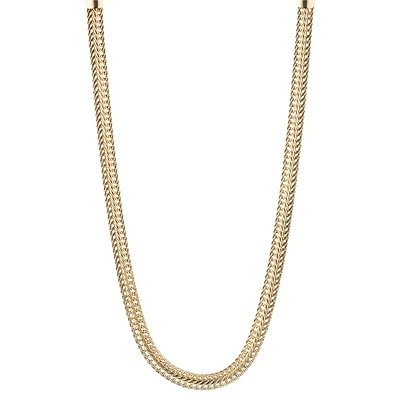 Anne Klein Chain Collar Necklace - Gold Tone