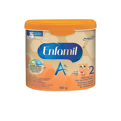 Enfamil A+ 2 Powder Tub - 6-18 months - 550g