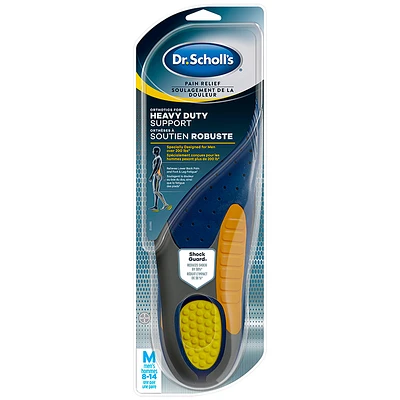 Dr. Scholl's Pain Relief Orthotics Heavy Duty Support Insoles - Men's 8-14