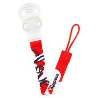 Medela Baby Signature Pacifier Clip - Red