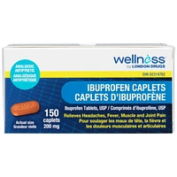 Wellness By London Drugs Ibuprofen - 150's