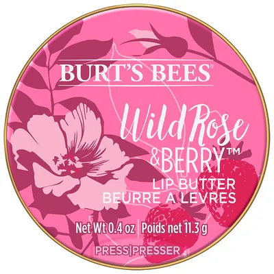 Burt's Bees Lip Butter - Wild Rose & Berry - 11.3 g