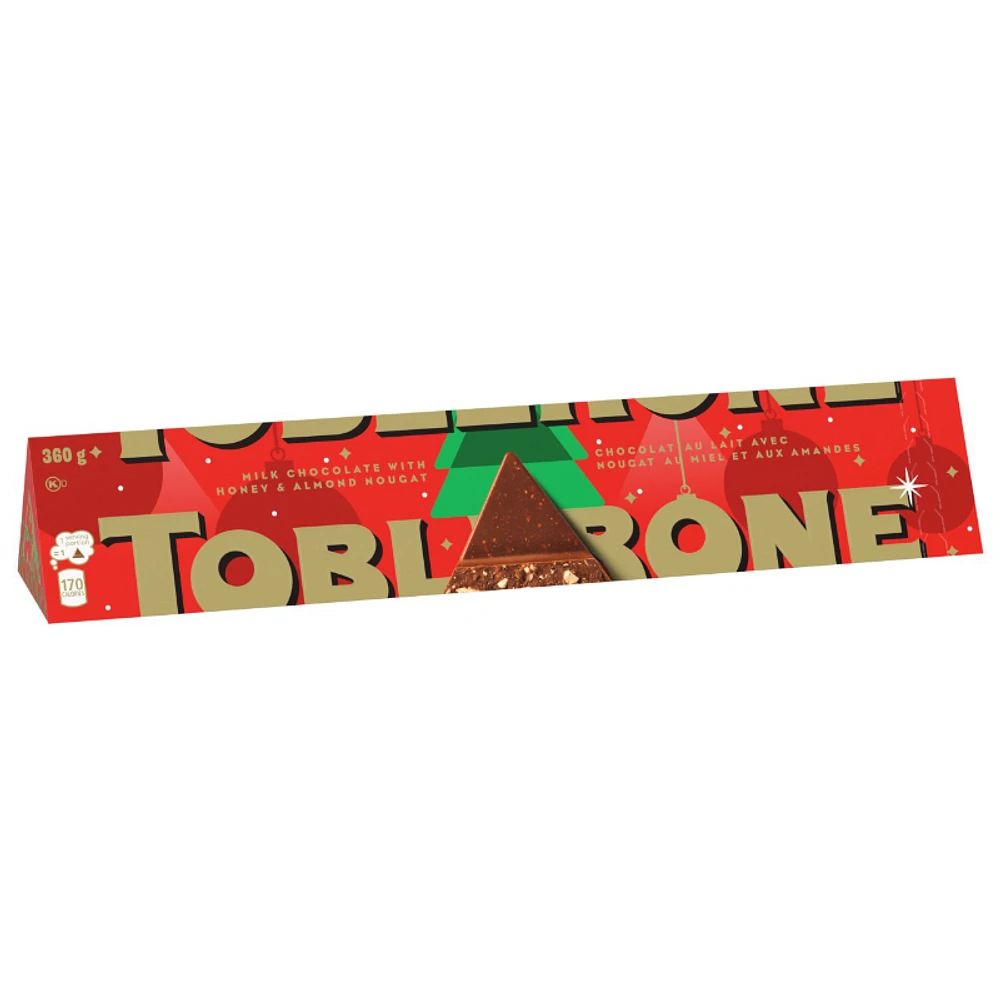 Toblerone Festive Bar - Fruit & Nut - 360g