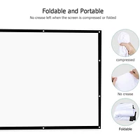 Vankyo Portable Projector Screen - 120in - 5A0005