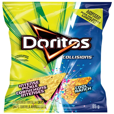 Doritos Collisions Intense Pickle Tortilla Chips - Cool Ranch - 65g