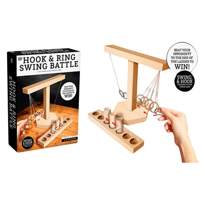 Hook and Ring Swing Battle Game