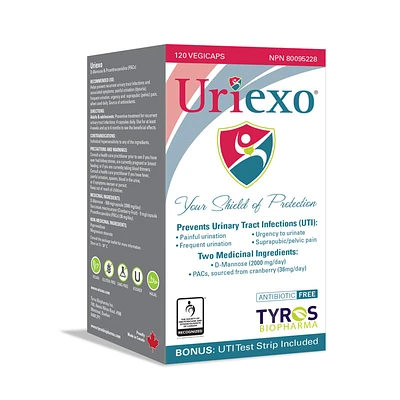Uriexo Urinary Tract Infections Prevention - 120s