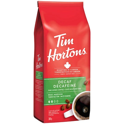 Tim Hortons Coffee - Decaf - Ground Coffee - 300g