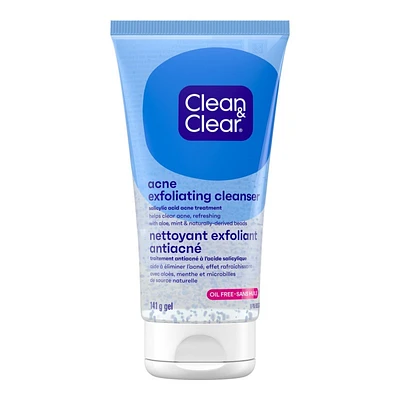 Clean & Clear Acne Exfoliating Scrub - 141g