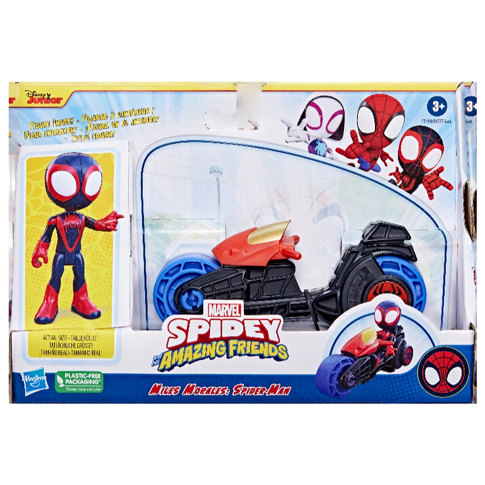 Spidey and Friends Motorcycle - Assorted