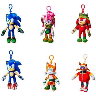 Sonic Clip On Plush - Assorted