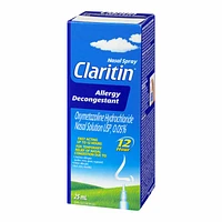 Claritin Allergic Congestion Relief Pump