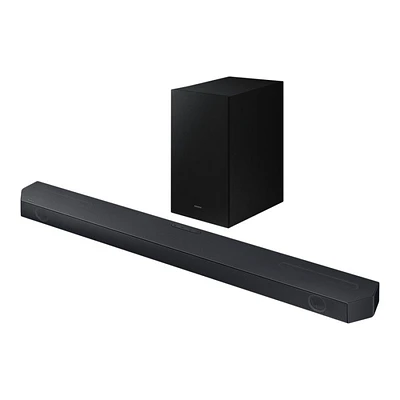 Samsung Q-Series 3.1.2-ch Soundbar System with Wireless Subwoofer - Black - HW-Q600C/ZC