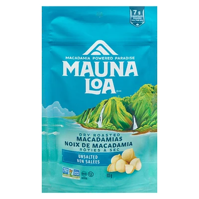 Mauna Loa Dry Roasted Macadamias - Unsalted - 113g