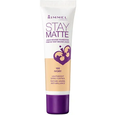 Rimmel Stay Matte Foundation - 100 Ivory