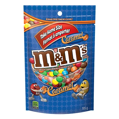 M&M's Caramel Stand Up Pouch - 185g