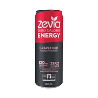 Zevia Zero Calorie Energy Drink - Grapefruit - 355ml