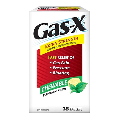 Gas-X Extra Strength Antigas Tablets - 18s