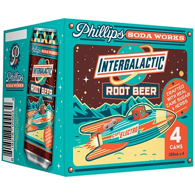 Phillips Intergalactic Root Beer - 4x355ml
