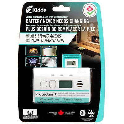 Kidde Carbon Monoxide Alarm - C3010-D-CA