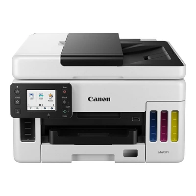 Canon MAXIFY GX6020 Wireless Small Office All-in-One Printer - White - 4470C003