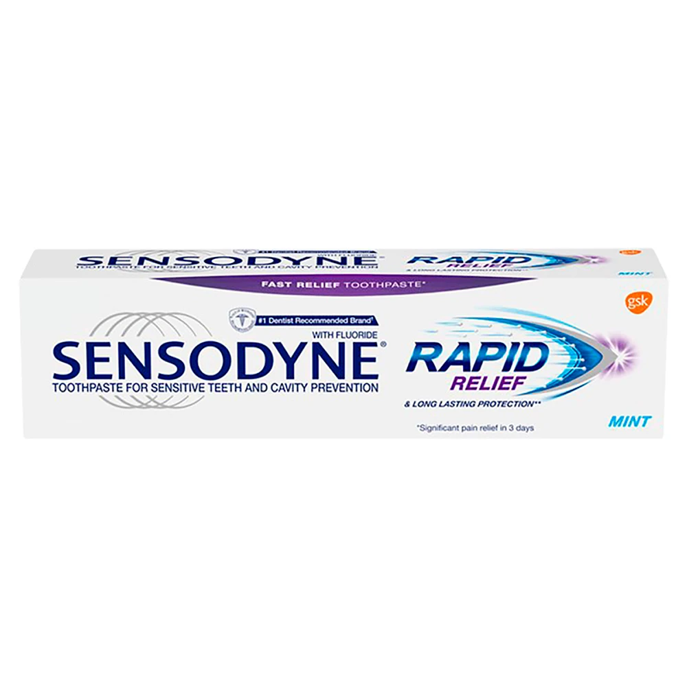 Sensodyne Rapid Relief Toothpaste - Mint - 75ml