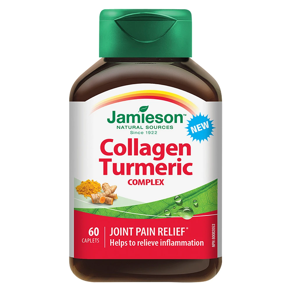 Jamieson Collagen Turmeric Complex - 60s