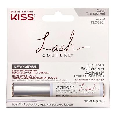 KISS Lash Couture Strip Lash Adhesive - Transparent/Clear - 5g