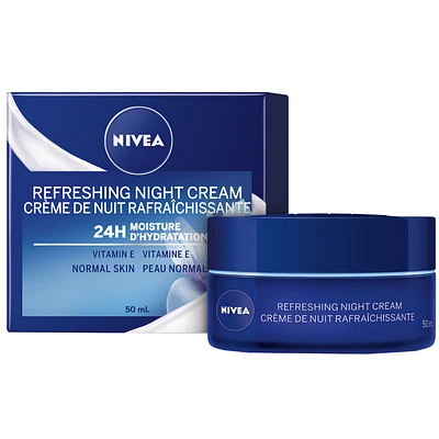Nivea Essentials 24H Moisture Boost + Refresh Night Cream - Normal Skin - 50ml
