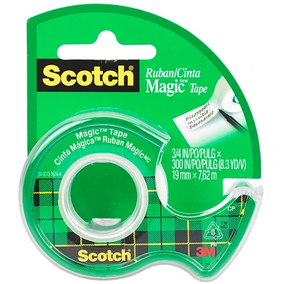 3M Scotch Magic Transparent Tape - 19mm x 7.6m