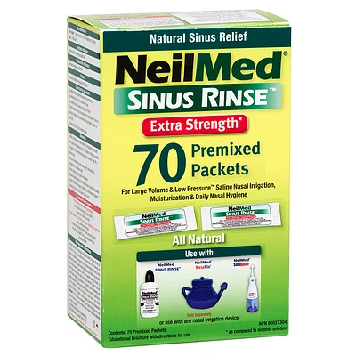 NeilMed Extra Strength Hypertonic Packets - 70s