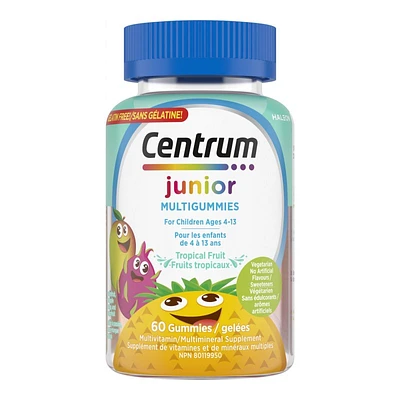 Centrum MultiGummies Junior - Tropical Fruit - 60's