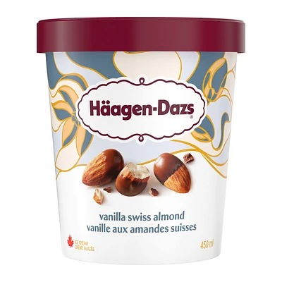 Haagen-Dazs Ice Cream - Vanilla Swiss Almond - 450ml