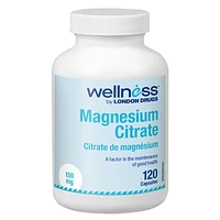 Wellness by London Drugs Magnesium Citrate - 150mg - 120s