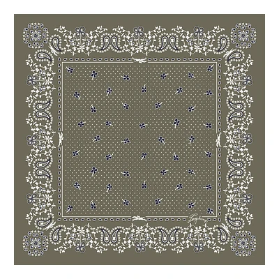 French Bandana Silk scarf 50