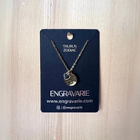 Engravarie - 13mm Zodiac Symbol Necklace